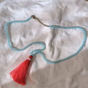 GUC J Crew Tassel Statement Necklace